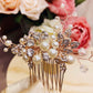 #03419037  Rose Gold Hair Comb