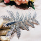 #08422069 Luxury Rhinestone Bridal Haircomb - Add a Touch of Glamour to Your Wedding Day Look