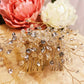 #07418213 Peignes et barrettes fabriqués à la main de mariée en cristal/alliage