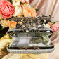 #12819102 Roses cover Rhinestone Clutches (Golden, Silver, Black)